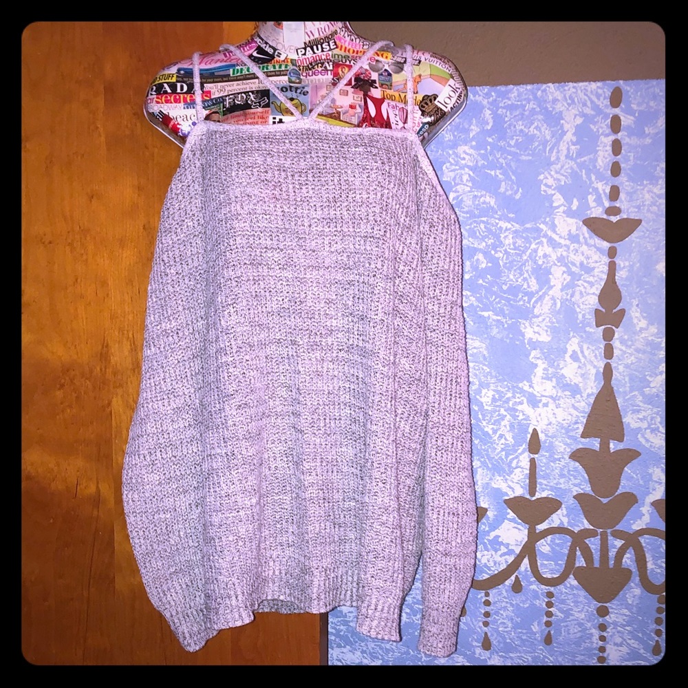 🎈Cold Shoulder Sweater by Absolutely🎈
